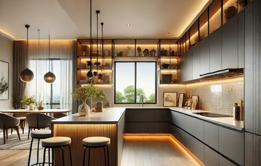 Designing a Functional & Stylish Kitchen for a 3BHK Flat